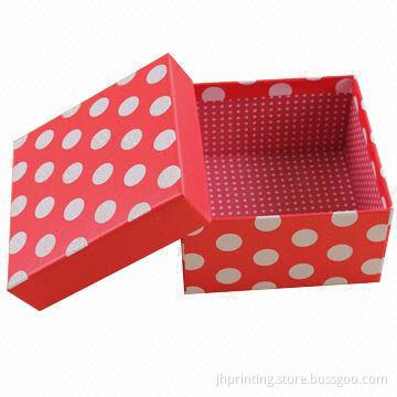 Red Gift Box for Sweetie, Glitter on Surface